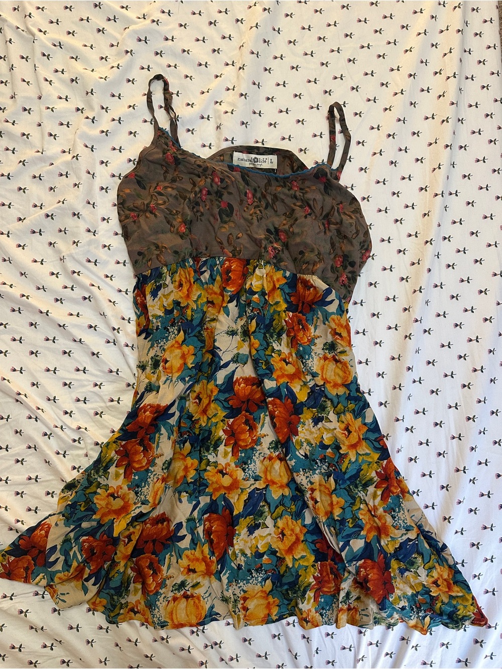 Natural Life Floral Mini Dress
